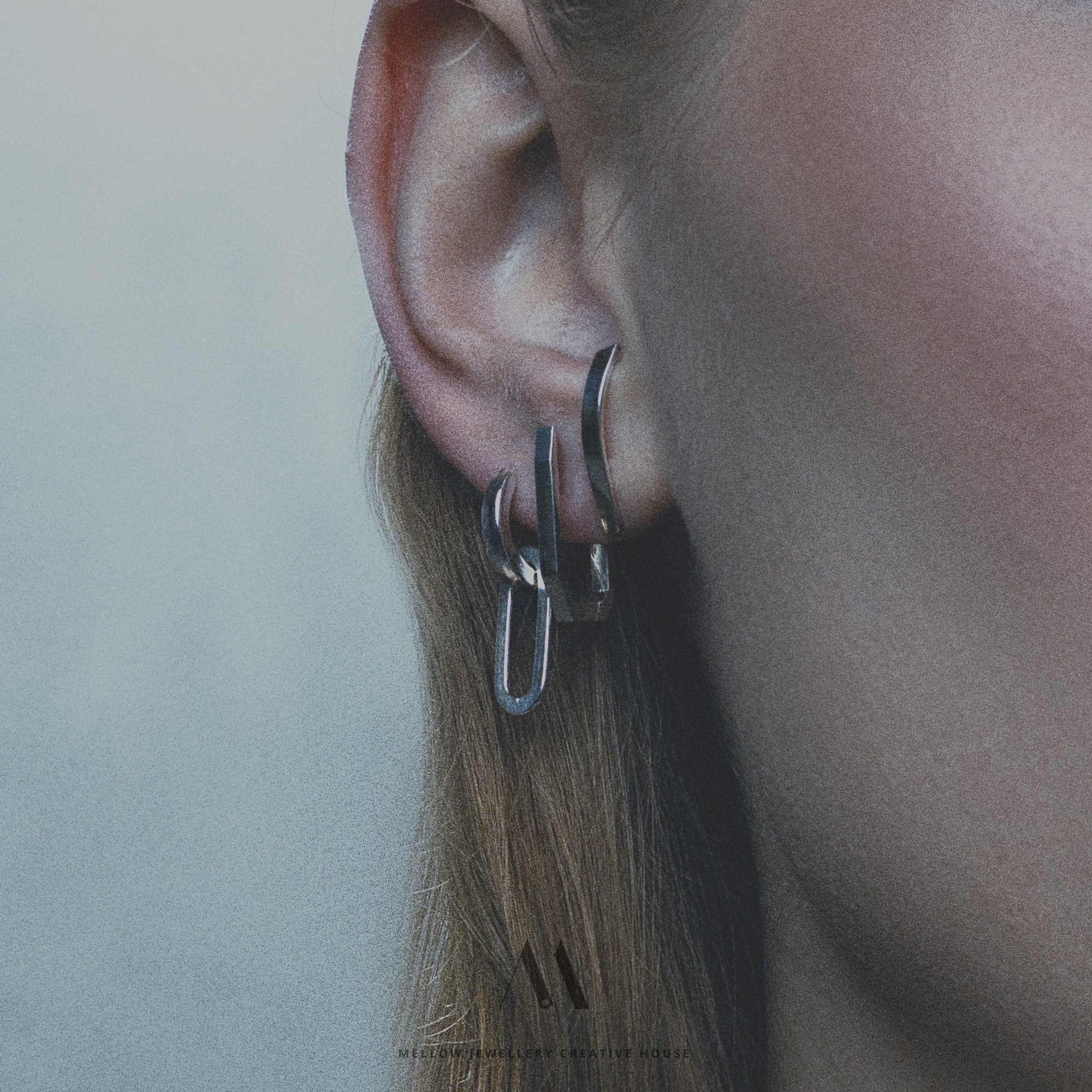 Sterling silver earring E3/SiE236 - Mellow Jewellery Creative House