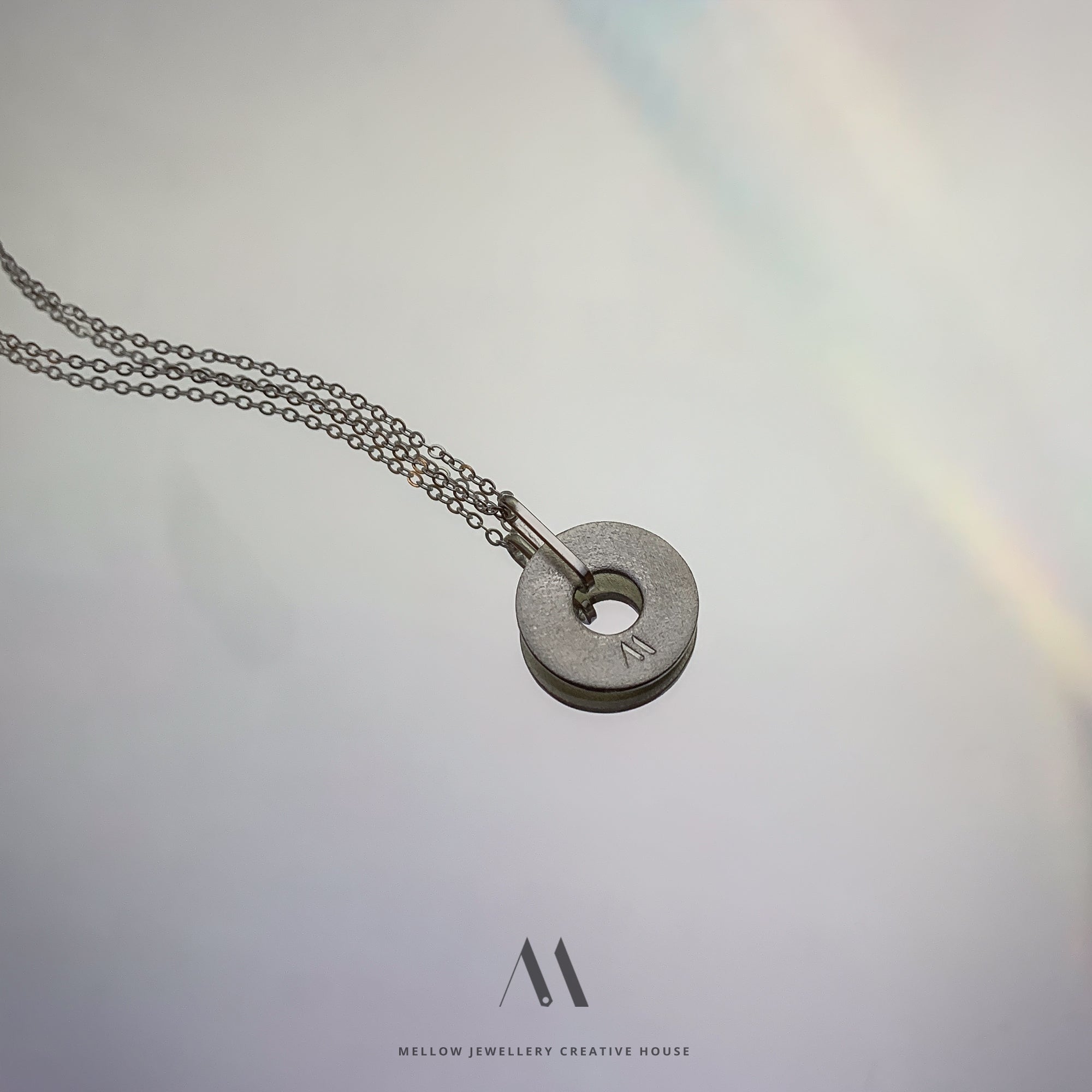 Sterling silver necklace N4/SiE32 - Mellow Jewellery Creative House