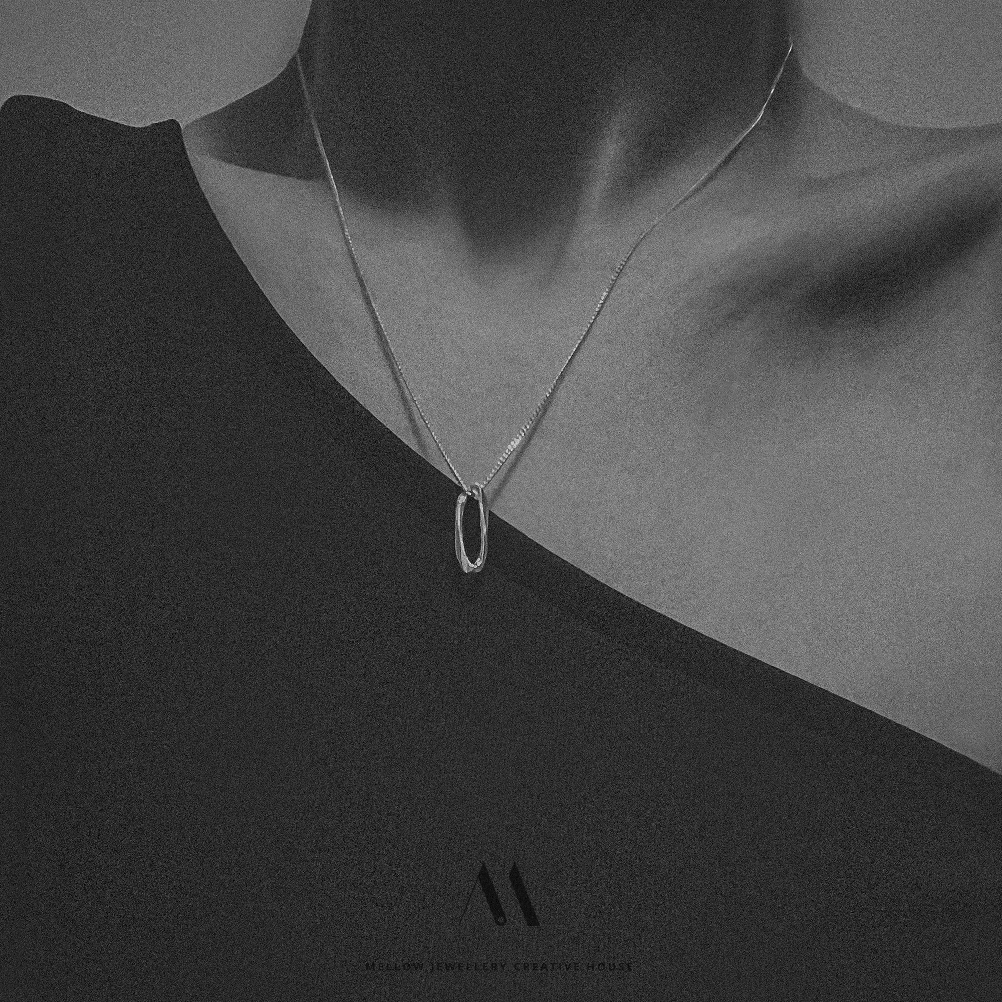 Sterling silver necklace N4/SiE51 - Mellow Jewellery Creative House