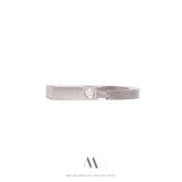 14k solid white gold Diamond ring CMR/229 - Mellow Jewellery Creative House