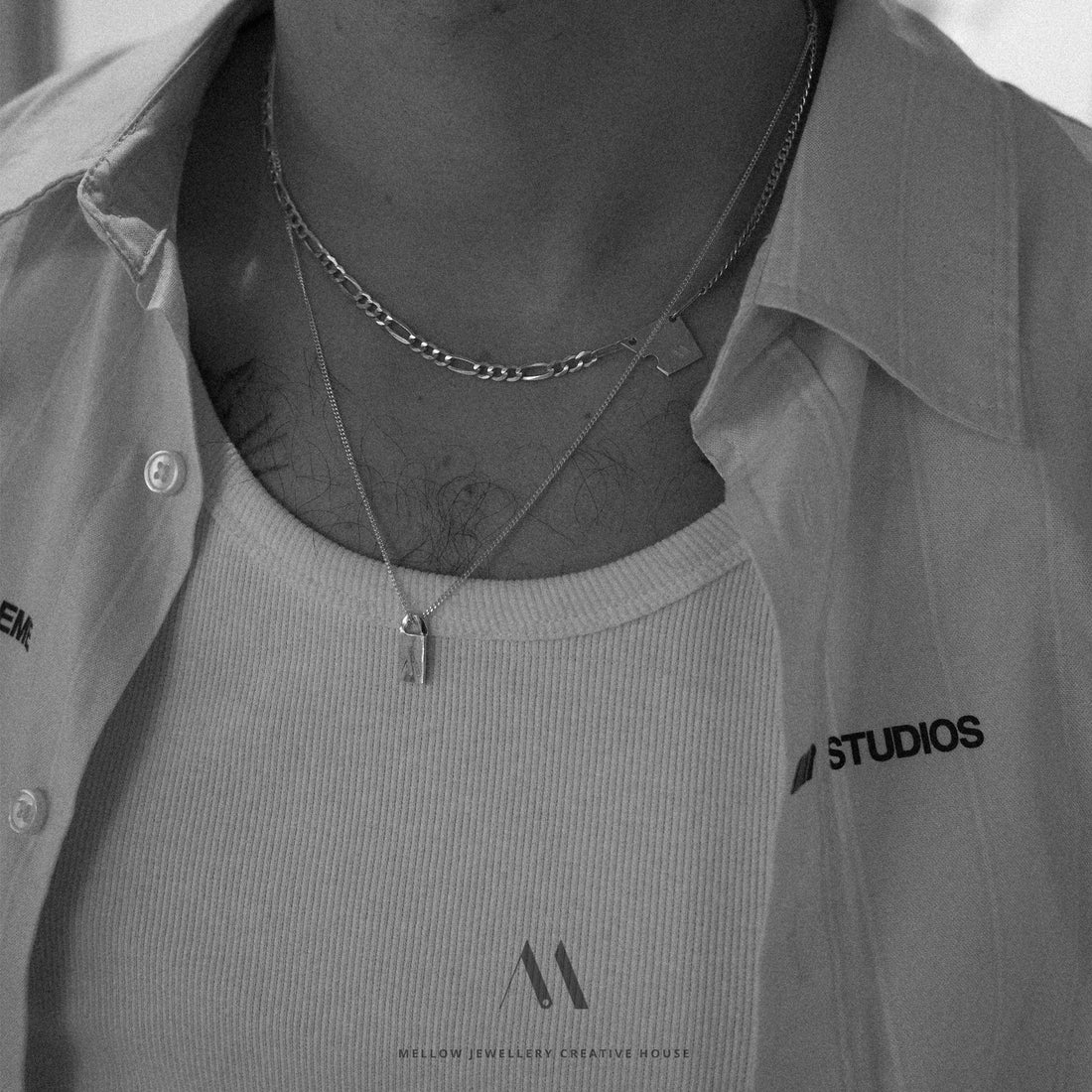 Sterling silver necklace N4/SiE92