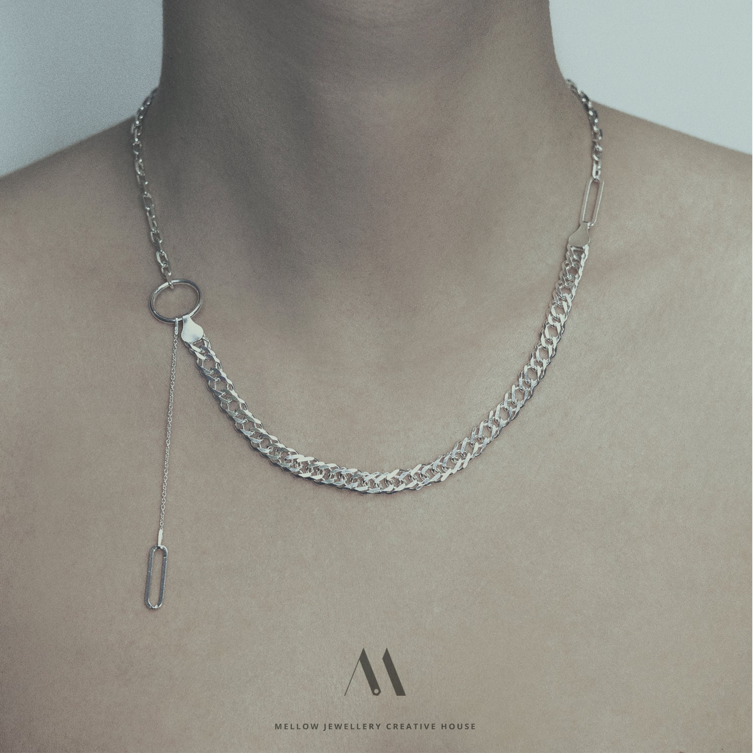 Sterling silver necklace N4/SiE104