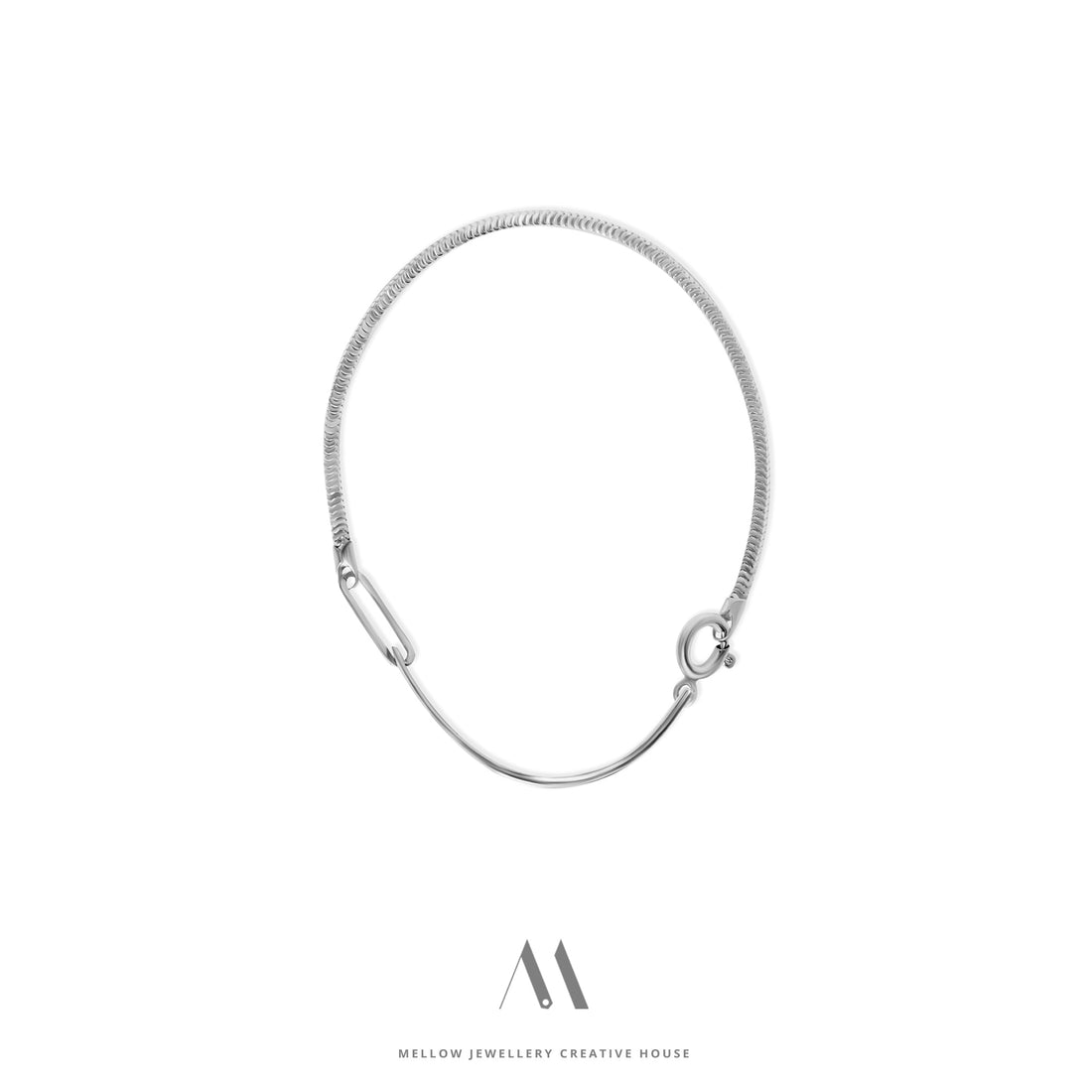 Sterling silver bracelet B2/SiE12 - Mellow Jewellery Creative House