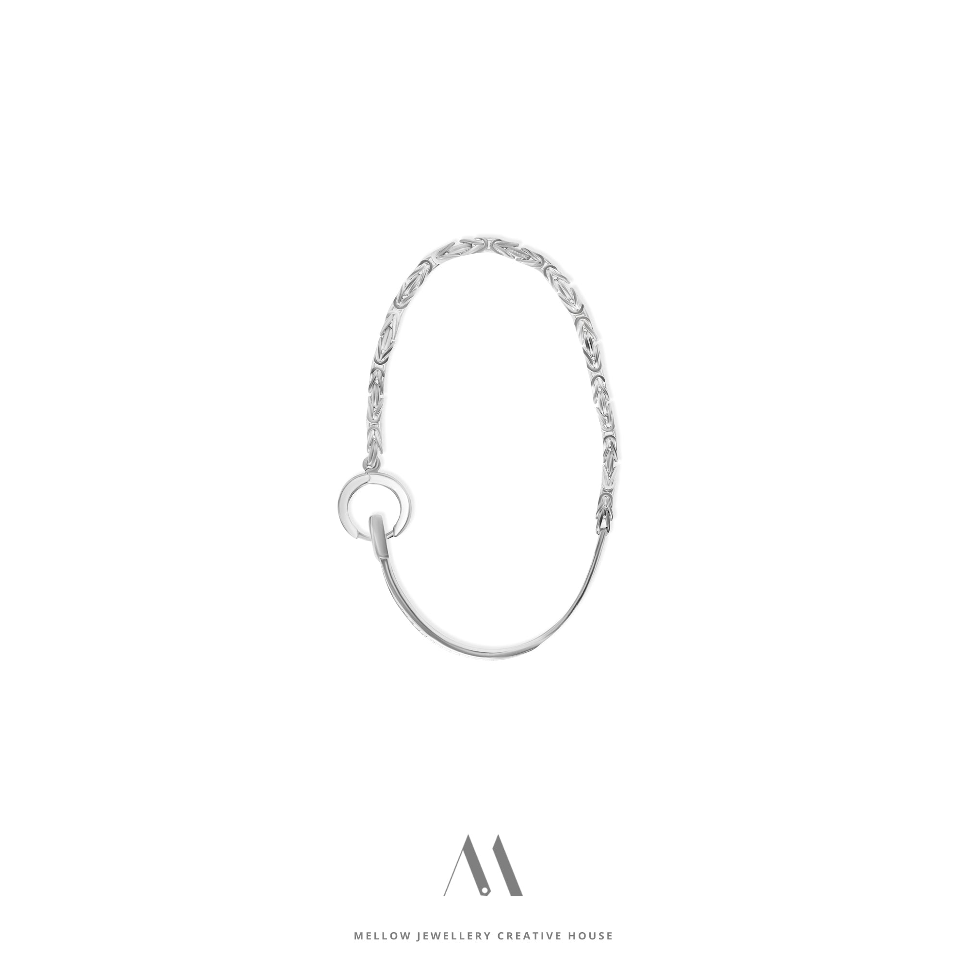Sterling silver bracelet B2/SiE14 - Mellow Jewellery Creative House