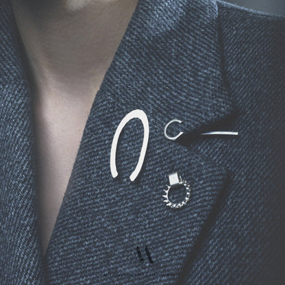 Sterling silver earring E3/SiE188 - Mellow Jewellery Creative House