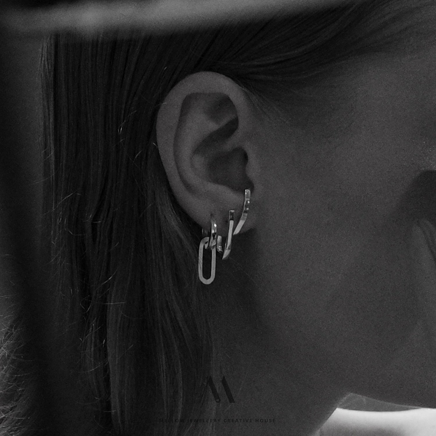 Sterling silver earring E3/SiE236 - Mellow Jewellery Creative House