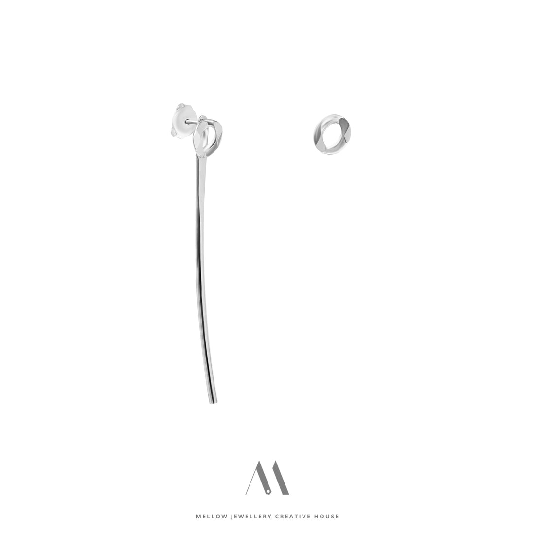 Sterling silver earrings E3/SiE227 - Mellow Jewellery Creative House