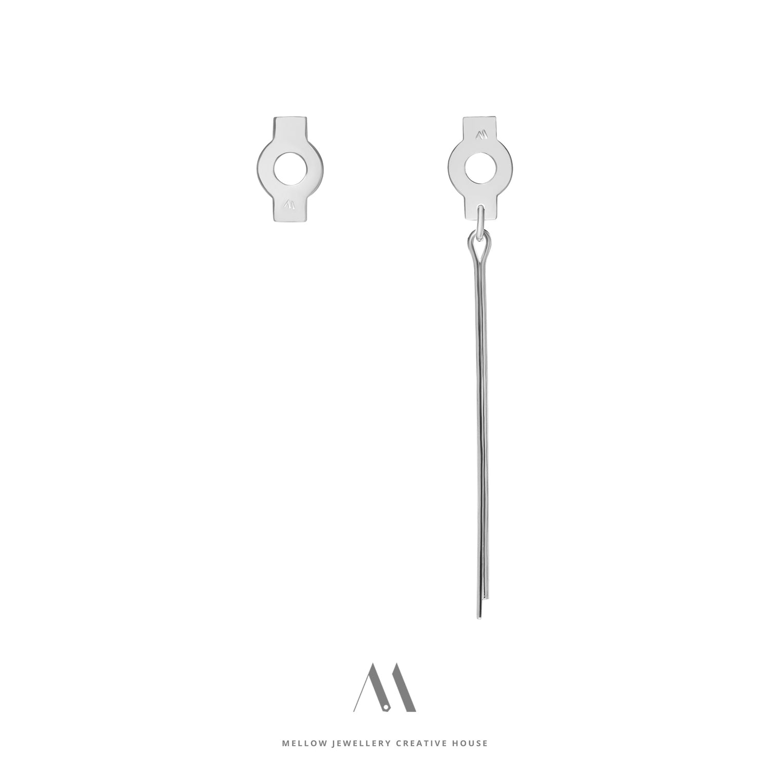 Sterling silver earrings E3/SiE230 - Mellow Jewellery Creative House