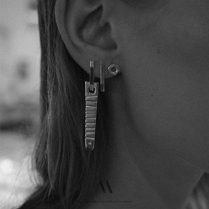 Sterling silver earrings E3/SiE232 - Mellow Jewellery Creative House