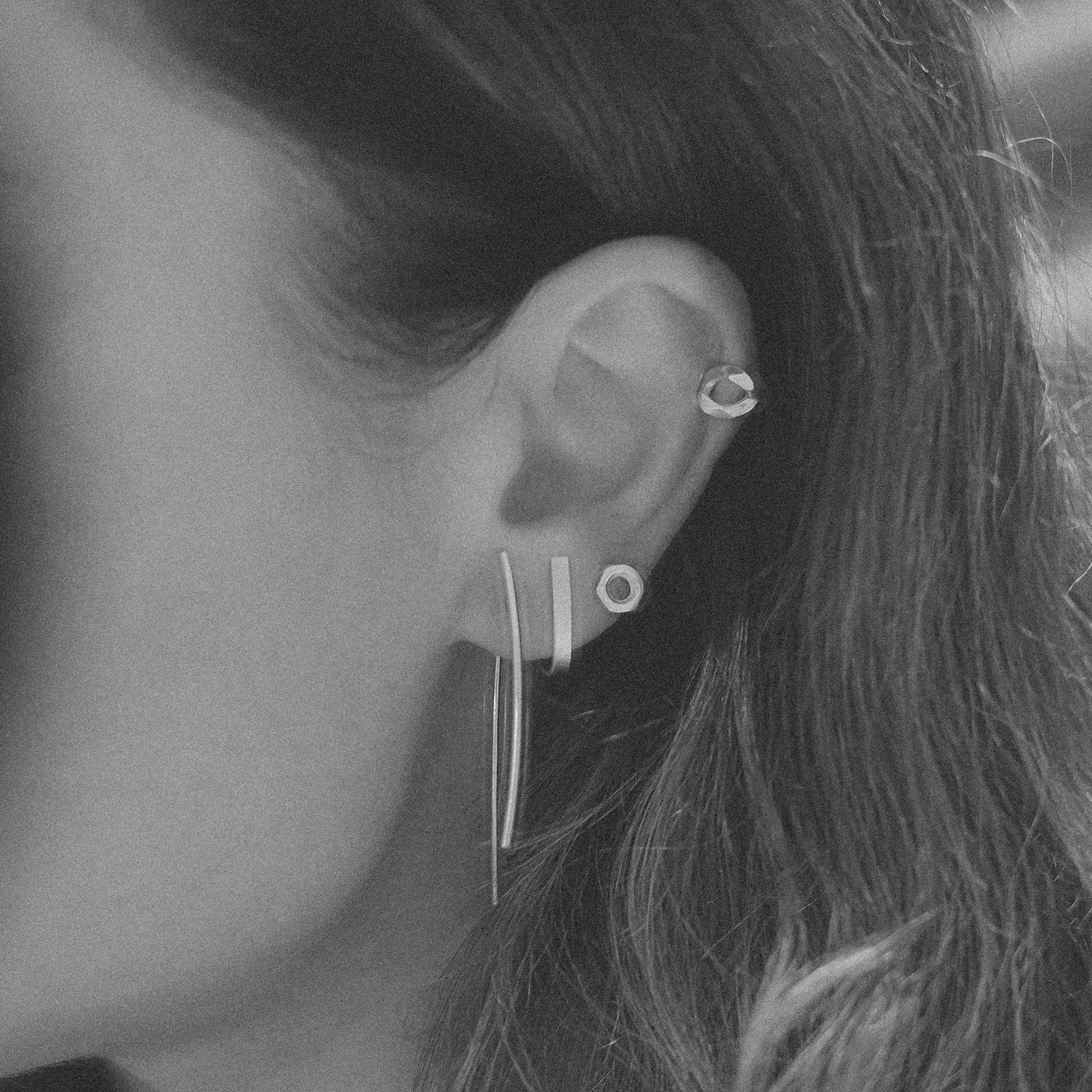 Sterling silver earrings E3/SiE232 - Mellow Jewellery Creative House