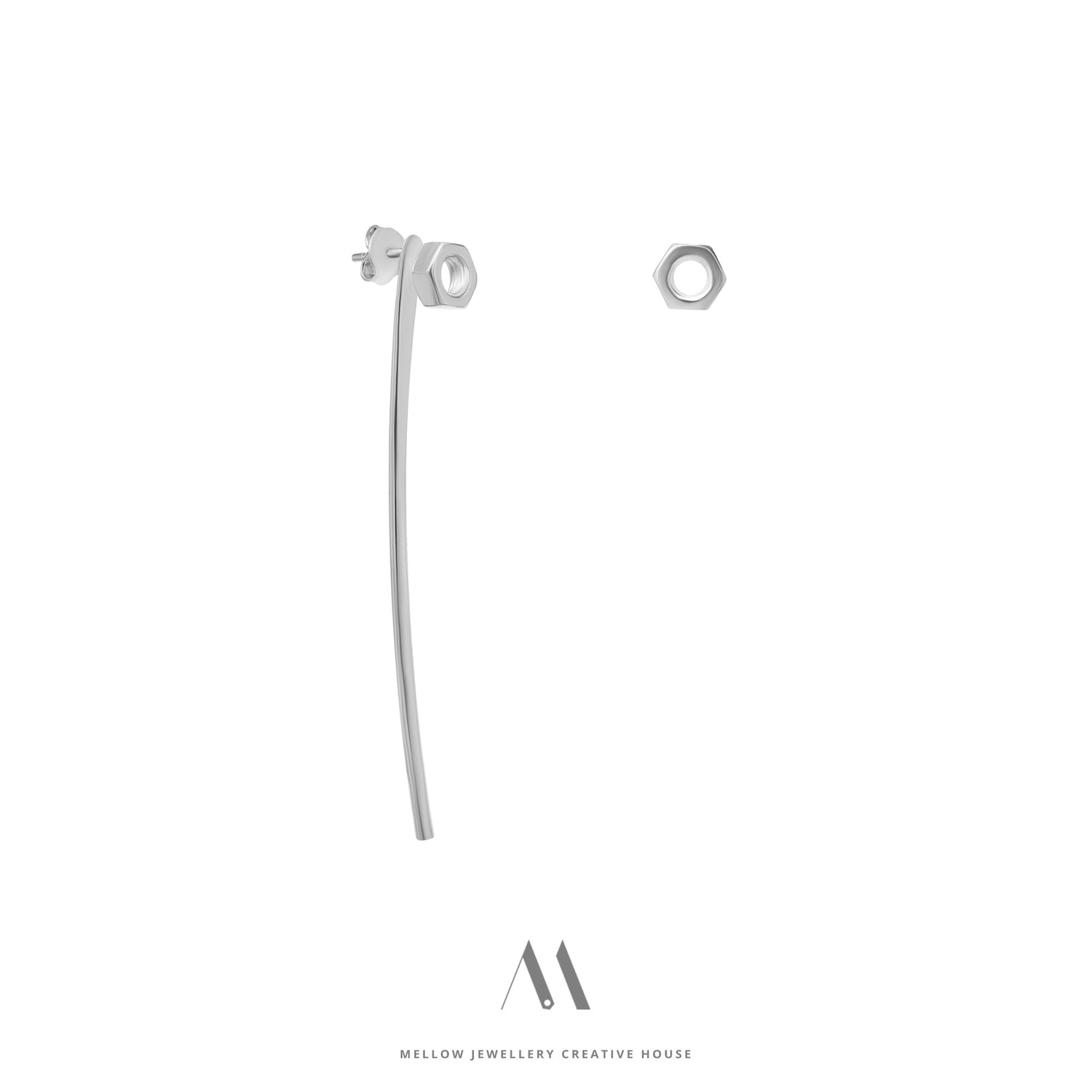 Sterling silver earrings E3/SiE232 - Mellow Jewellery Creative House