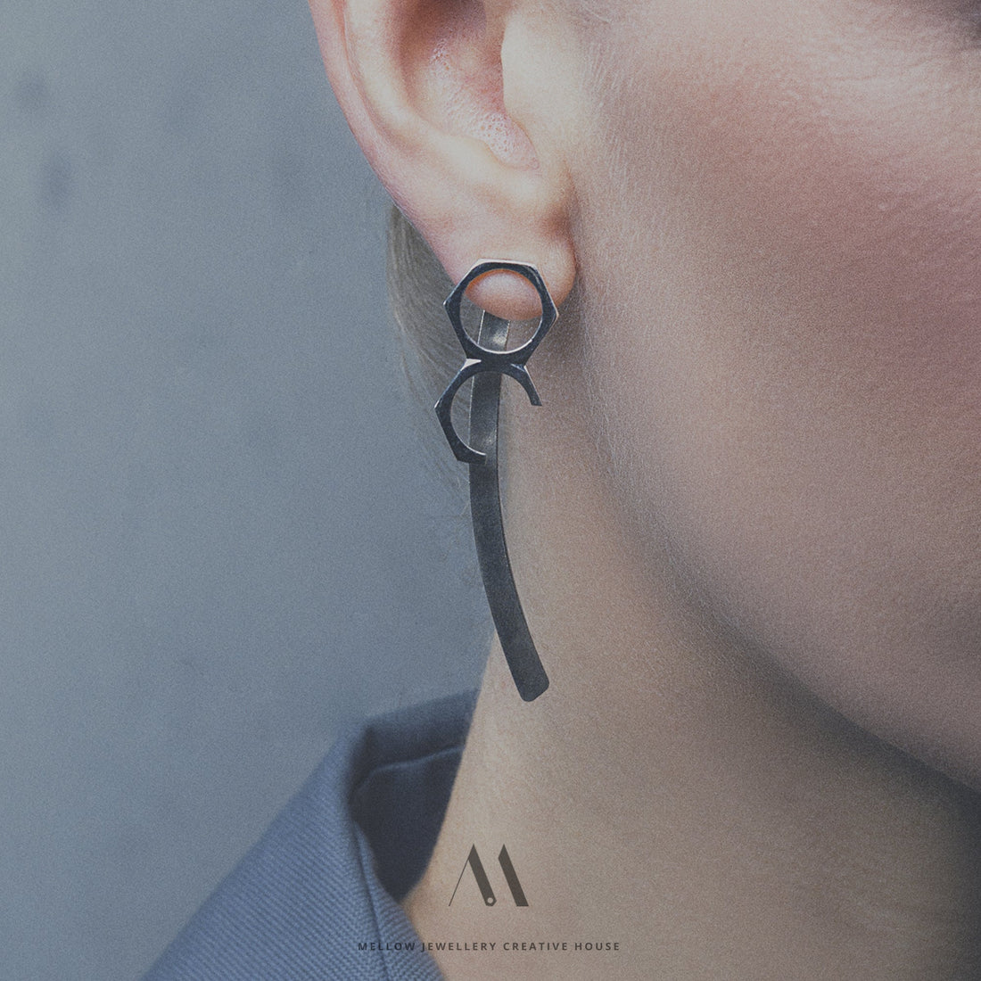 Sterling silver earrings E3/SiE234 - Mellow Jewellery Creative House