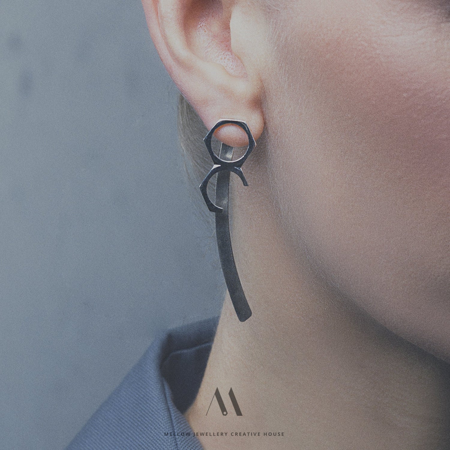 Sterling silver earrings E3/SiE234 - Mellow Jewellery Creative House