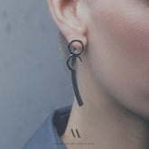 Sterling silver earrings E3/SiE234 - Mellow Jewellery Creative House