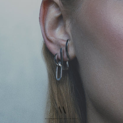 Sterling silver earrings E3/SiE240 - Mellow Jewellery Creative House