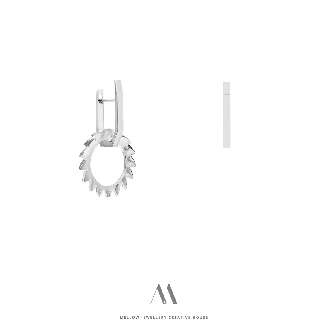 Sterling silver earrings E3/SiE240 - Mellow Jewellery Creative House