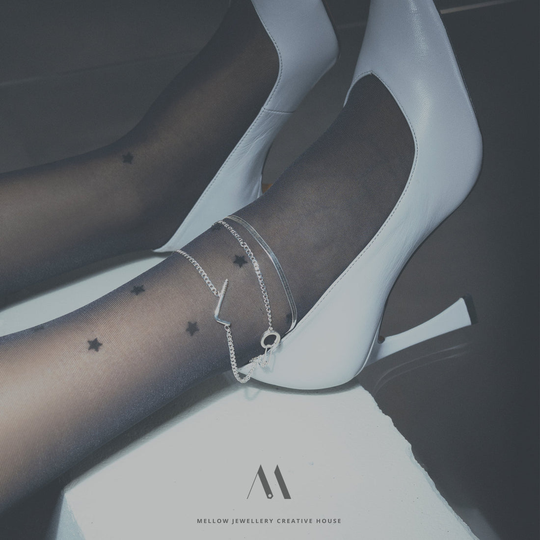 Sterling silver necklace N4/SiE100 - Mellow Jewellery Creative House