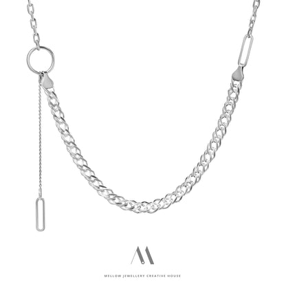 Sterling silver necklace N4/SiE104 - Mellow Jewellery Creative House