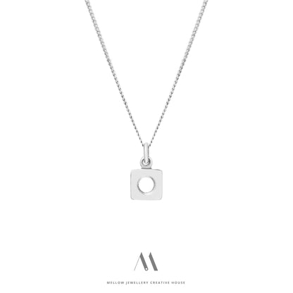 Sterling silver necklace N4/SiE14 - Mellow Jewellery Creative House