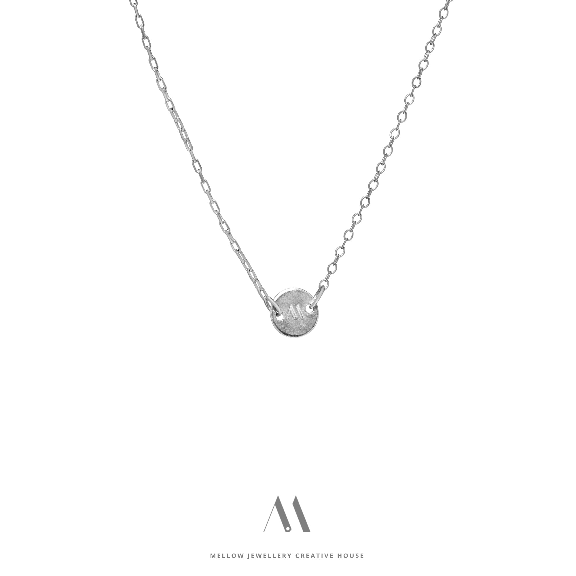 Sterling silver necklace N4/SiE31 - Mellow Jewellery Creative House