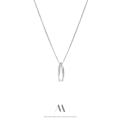 Sterling silver necklace N4/SiE51 - Mellow Jewellery Creative House