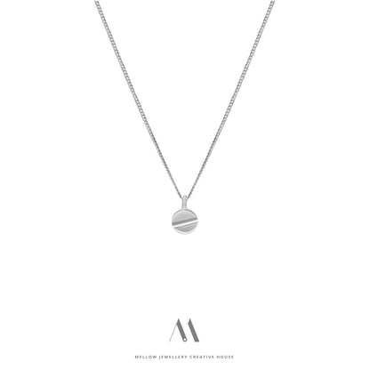Sterling silver necklace N4/SiE61 - Mellow Jewellery Creative House