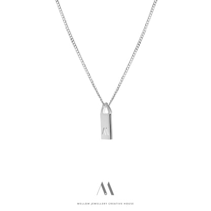 Sterling silver necklace N4/SiE92 - Mellow Jewellery Creative House
