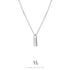 Sterling silver necklace N4/SiE92 - Mellow Jewellery Creative House