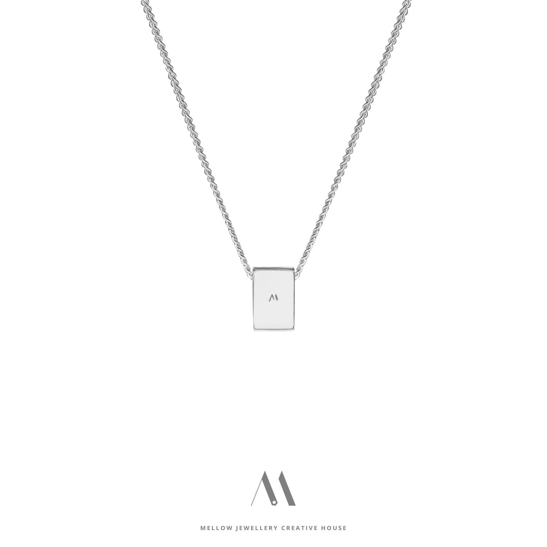 Sterling silver necklace N4/SiE93 - Mellow Jewellery Creative House