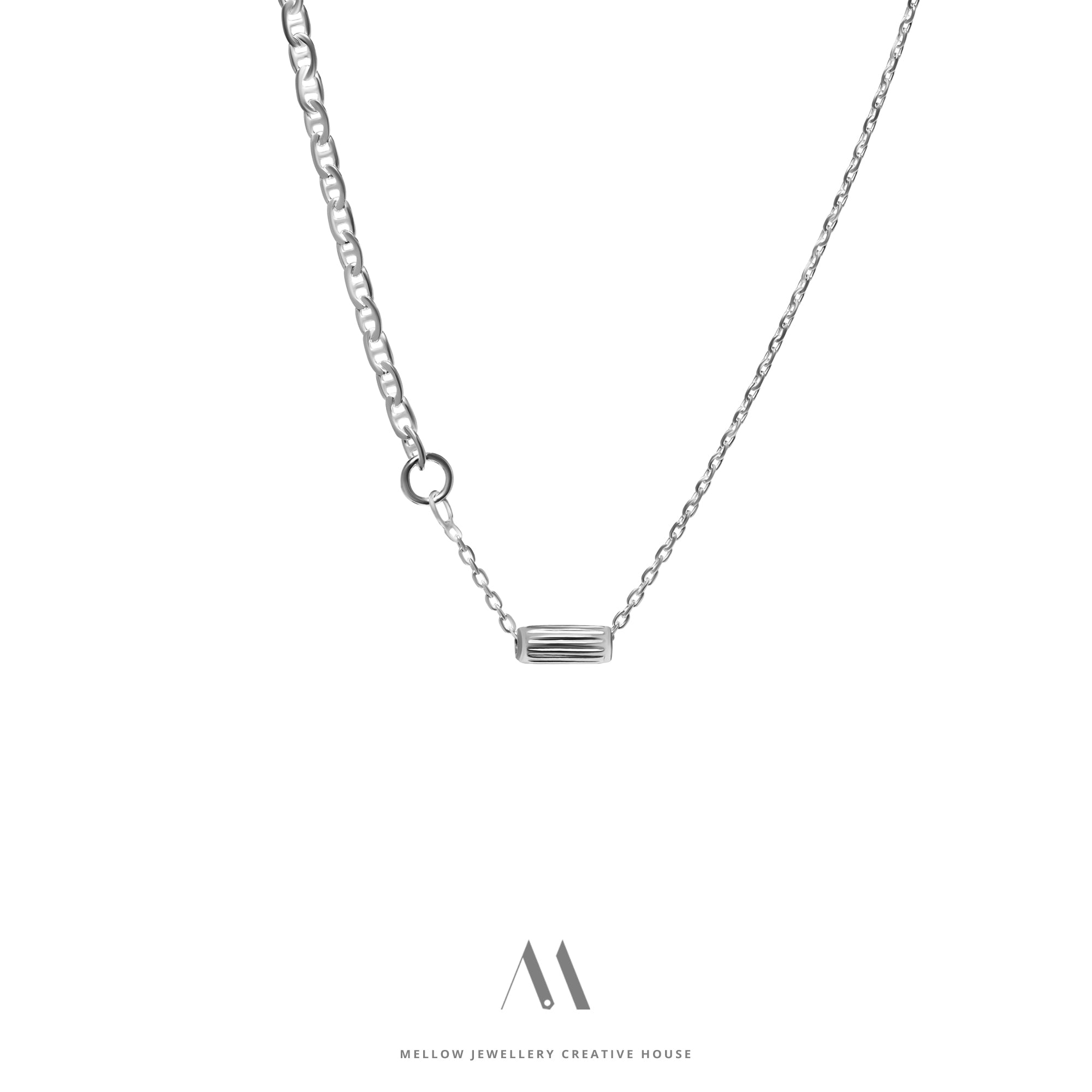 Sterling silver necklace N4/SiE94 - Mellow Jewellery Creative House