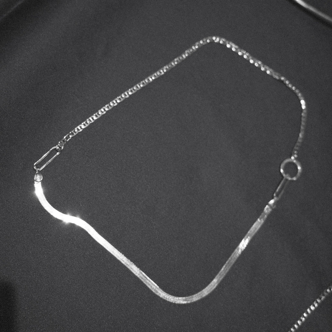 Sterling silver necklace N4/SiE95 - Mellow Jewellery Creative House