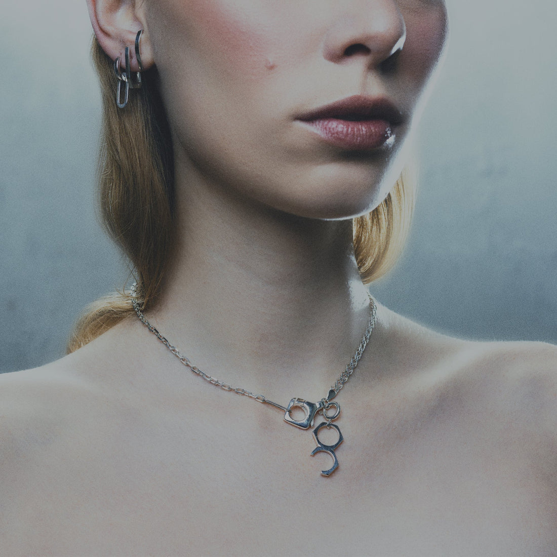 Sterling silver necklace N4/SiE97 - Mellow Jewellery Creative House