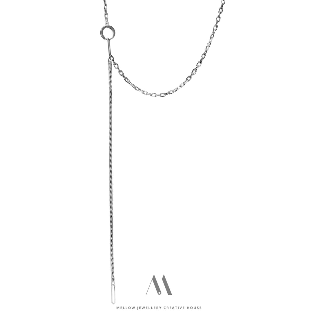 Sterling silver necklace N4/SiE98 - Mellow Jewellery Creative House