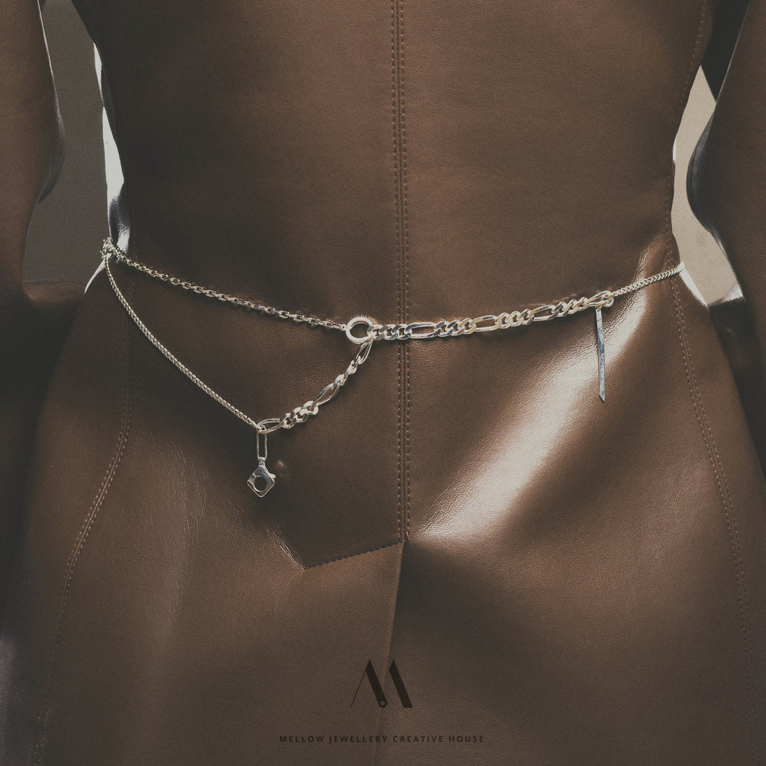 Sterling silver necklace N4/SiE99 - Mellow Jewellery Creative House